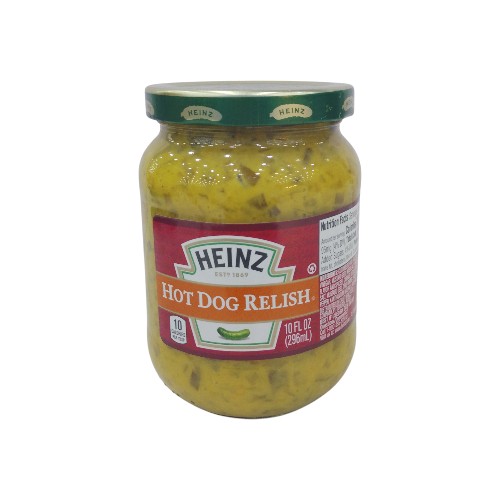 HEINZ HOT DOG RELISH 10.0OZ