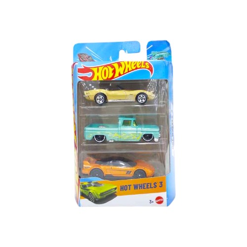 HOT WHEELS ESS BSC 3 CAR PACK K