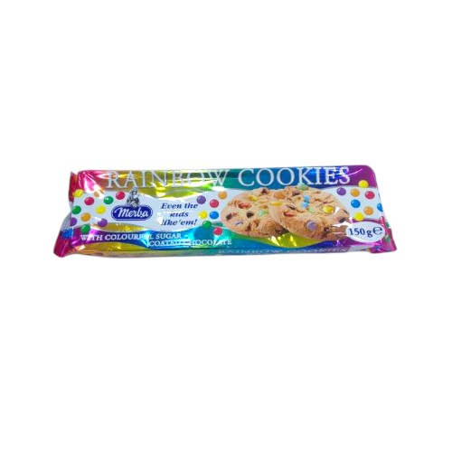 MERBA RAINBOW COOKIES 150G