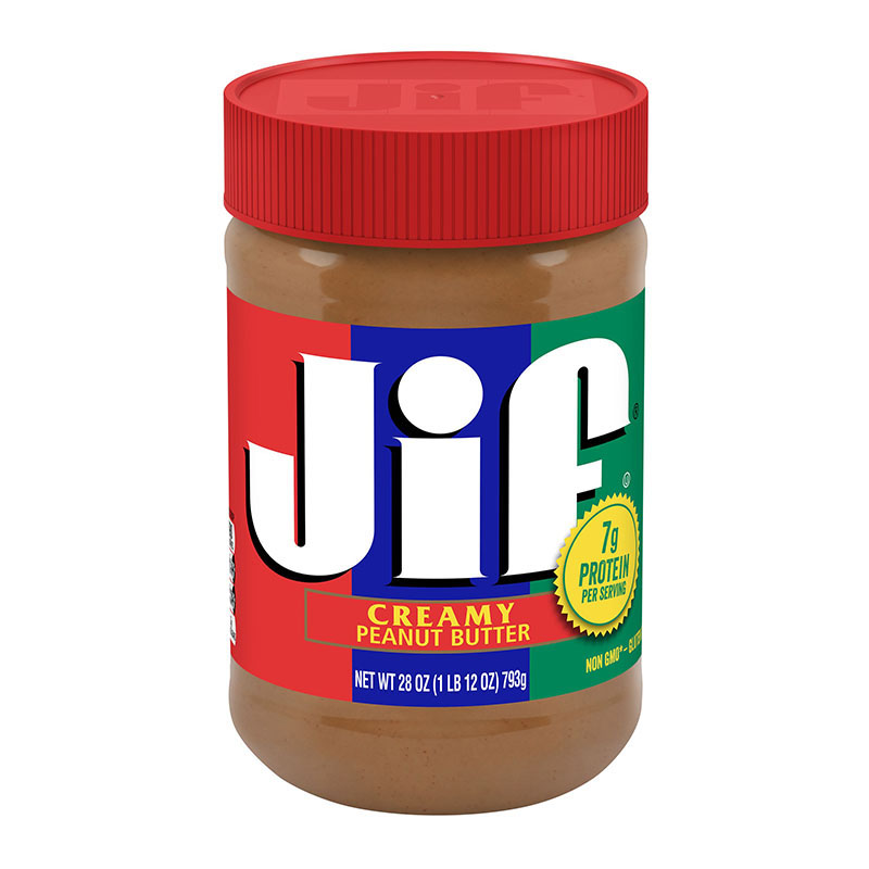 JIF CREAMY PEANUT BUTTER 793G