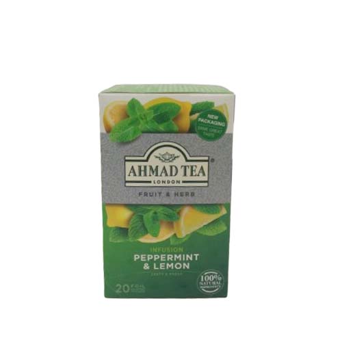 AHMAD TEA PEPPERMINT-LEMON 40G