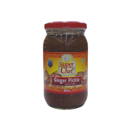 SUPERCHEF GINGER PICKLE 400GM