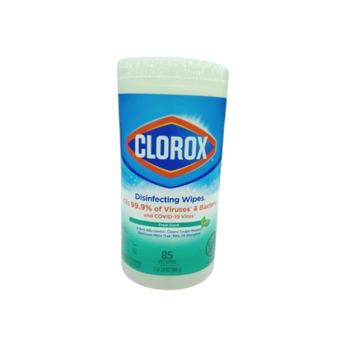 CLOROX DISINFECTING WIPES 85 WE