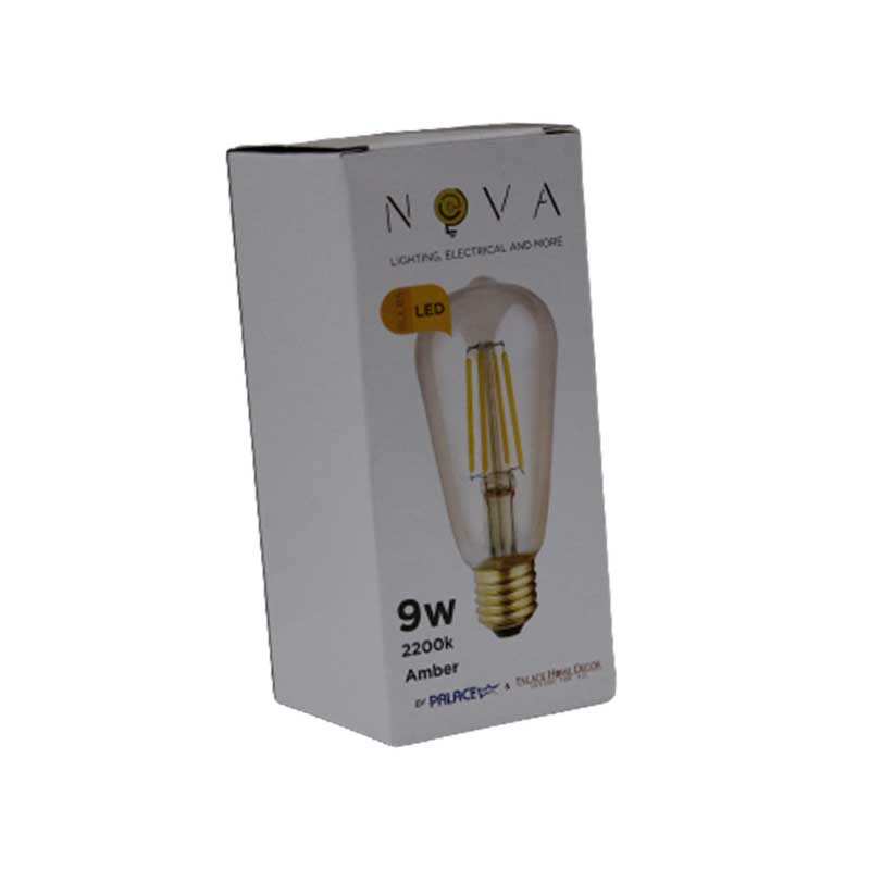 NOVA ST56 9W AMBER LED FILAMENT
