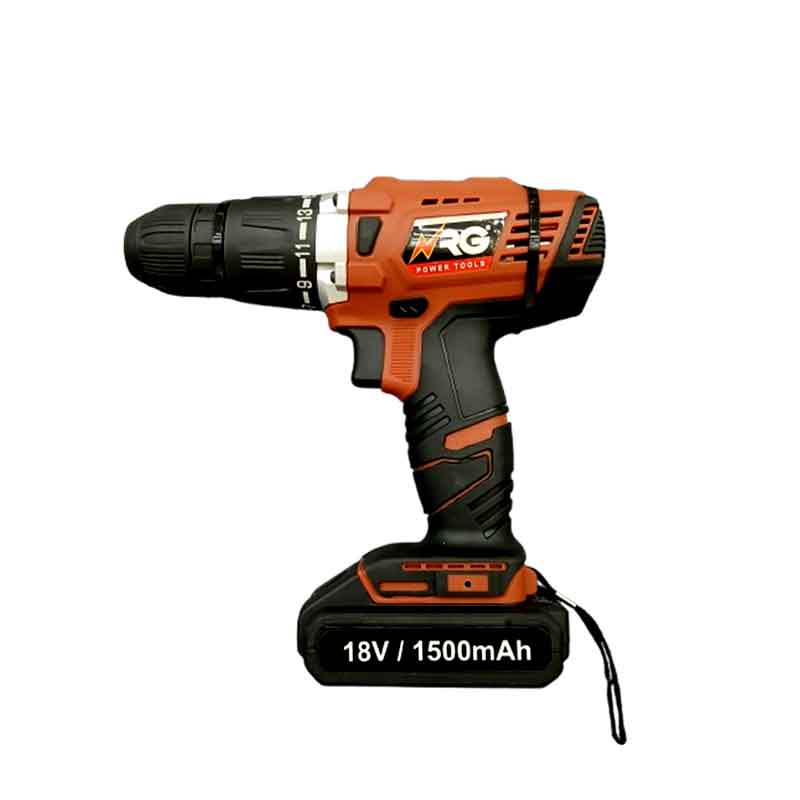 NRG CORDLESS DRILL 18V 1.5A LI-