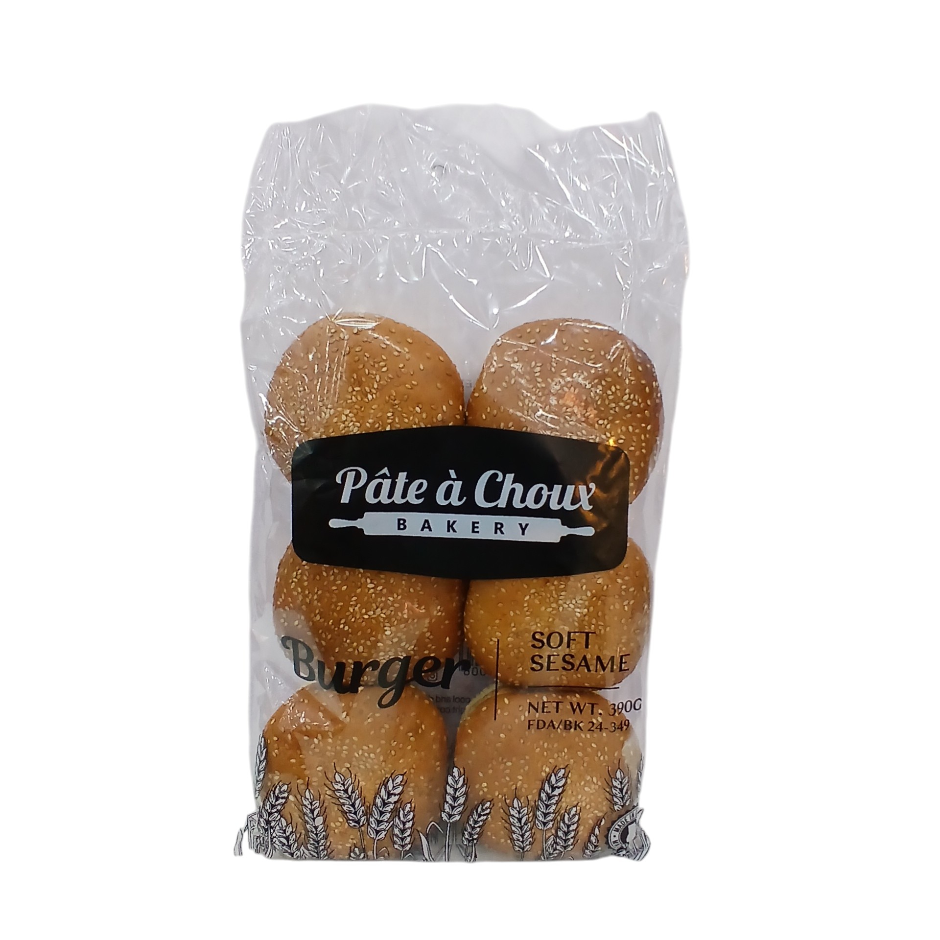 PATE A CHOUX SESAME BURGER 350G
