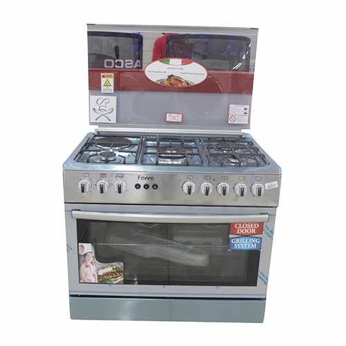 FERRE 5 BURNER 4G 1E INOX 9L.3X