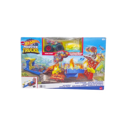 HW MONSTER TRUCKS BLAST STATION