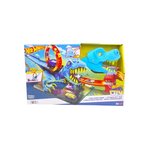 HOT WHEELS CITY TREX CHOMP DOWN