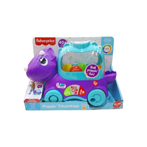 FISHER PRICE POPPIN TRICERATOPS