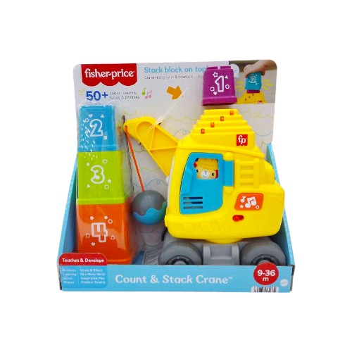 FISHER PRICE COUNT AND STACK CR