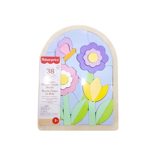 FISHER PRICE FLWR PUZZLE BLCKS