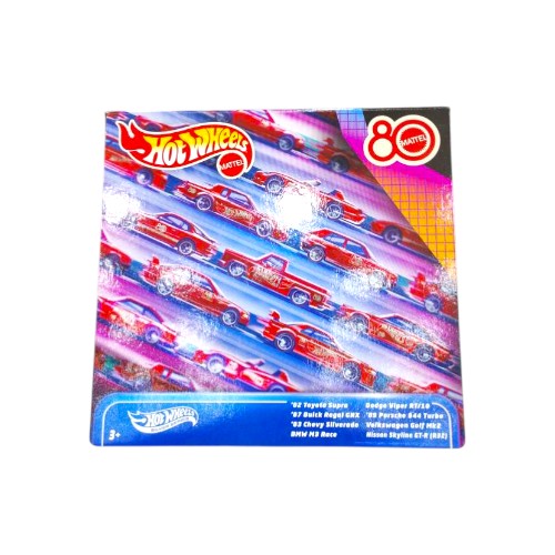 HOT WHEELS SLVR SRS MTTL 80TH A