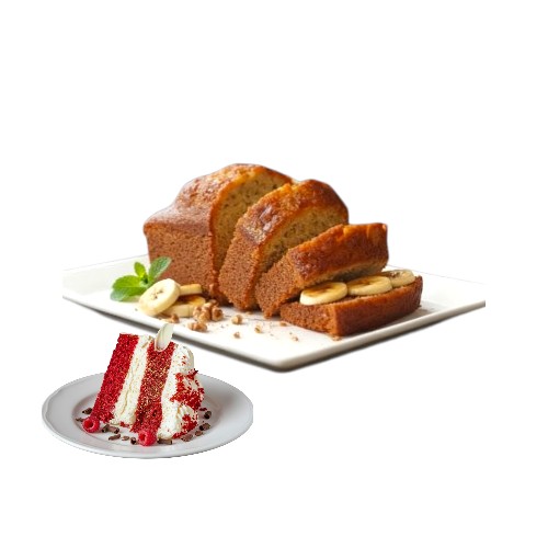 BP BANANA SLICED CAKE