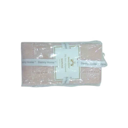 DANNYHOME NAPKINS PINK SET OF 4