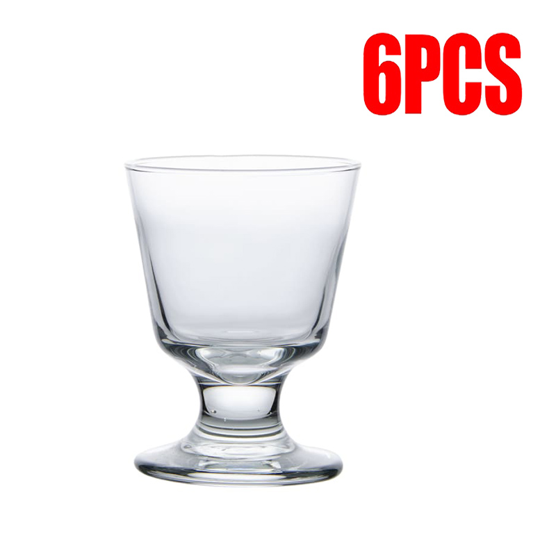 GLASS DRINKING 300ML 6PCS CHEER