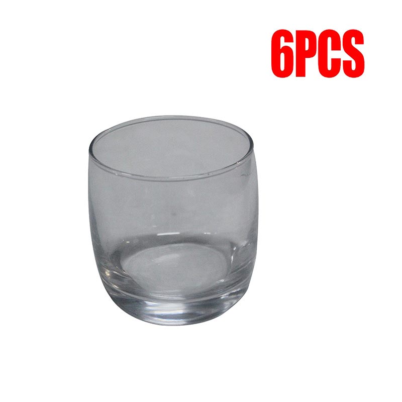GLASS DRINKING 325ML 6PCS MARVE
