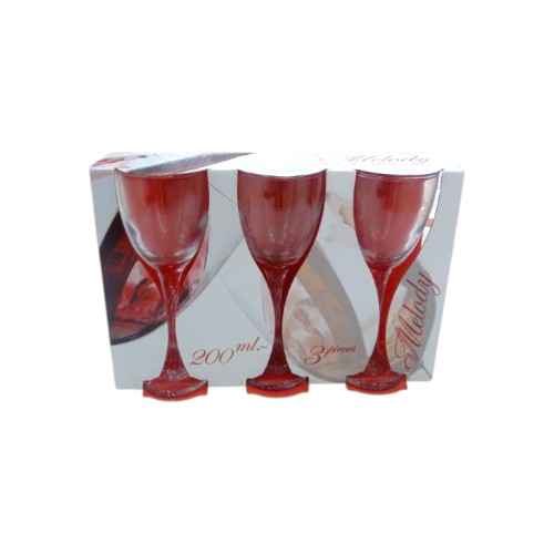 CHAMPAGNE GLASS 3PCS MELODY