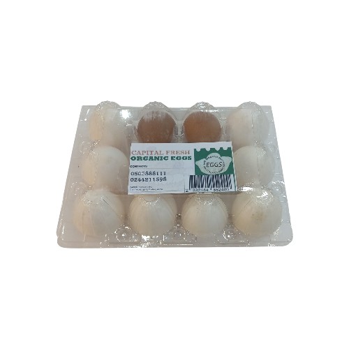 ORGANIC EGGS 12 PCS CF