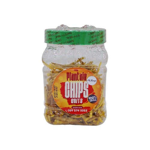 PLANTAIN CHIPS GRITS 150G CLASS