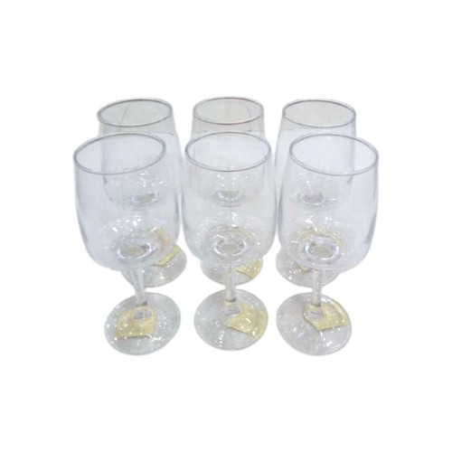 GLASS CUPS LUMINARC 6 PCS HOME