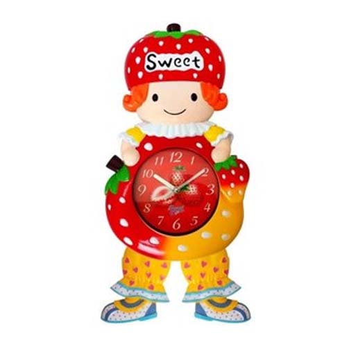 WALL CLOCK CHILD APPLE LM77 7