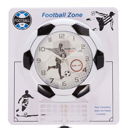 WALL CLOCK FOOTBALL LM77 7338