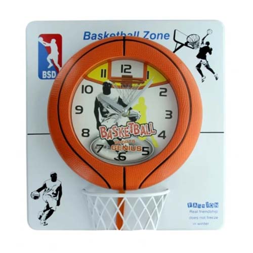 WALL CLOCK BASKET BALL LM77 7