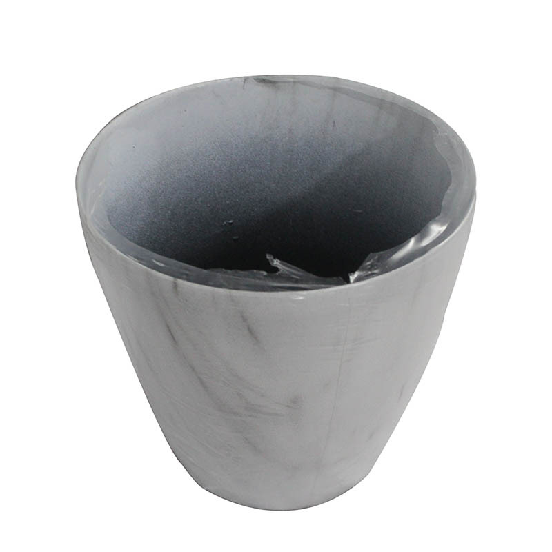 FLOWER POT 28X26.5CM WHITE SL60