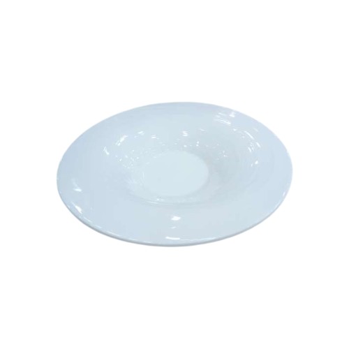 PLATE 25CM WHITE A338