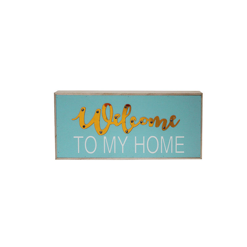 WOODEN FRAME GM9317 WELCOME TO