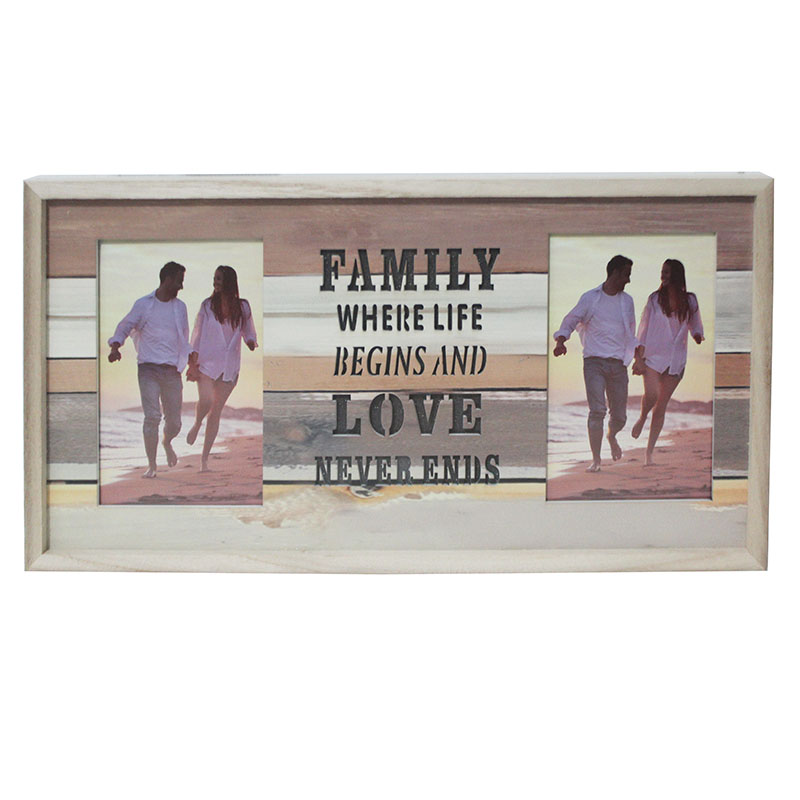 WOODEN FRAME GM9301 FAMILY LOVE