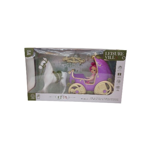 PRINCESS DOLL IN GARRIAGE MKP44