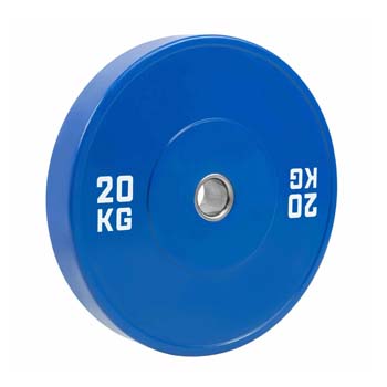 OLYMPIC RUBBER PLATE 20KG BLUE