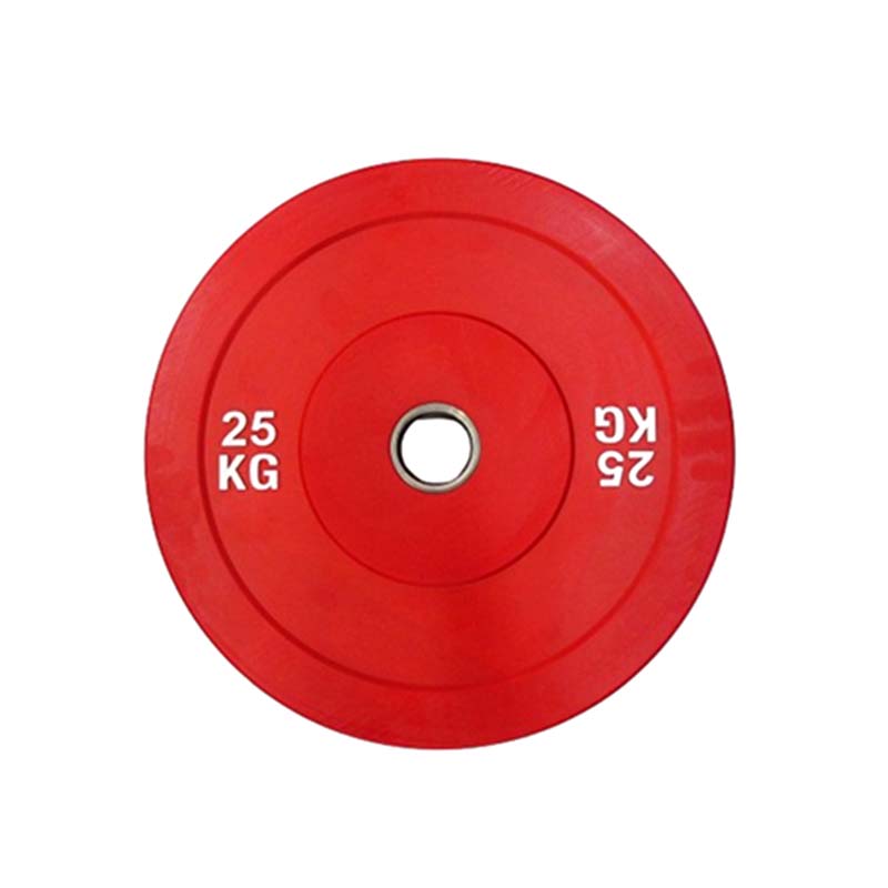 OLYMPIC RUBBER PLATE 25KG RED H
