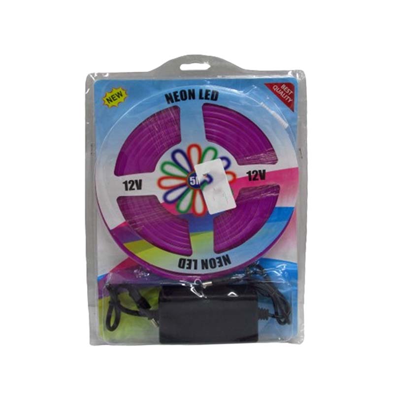 LED LIGHT 5M NEON PURPLE 12V 62