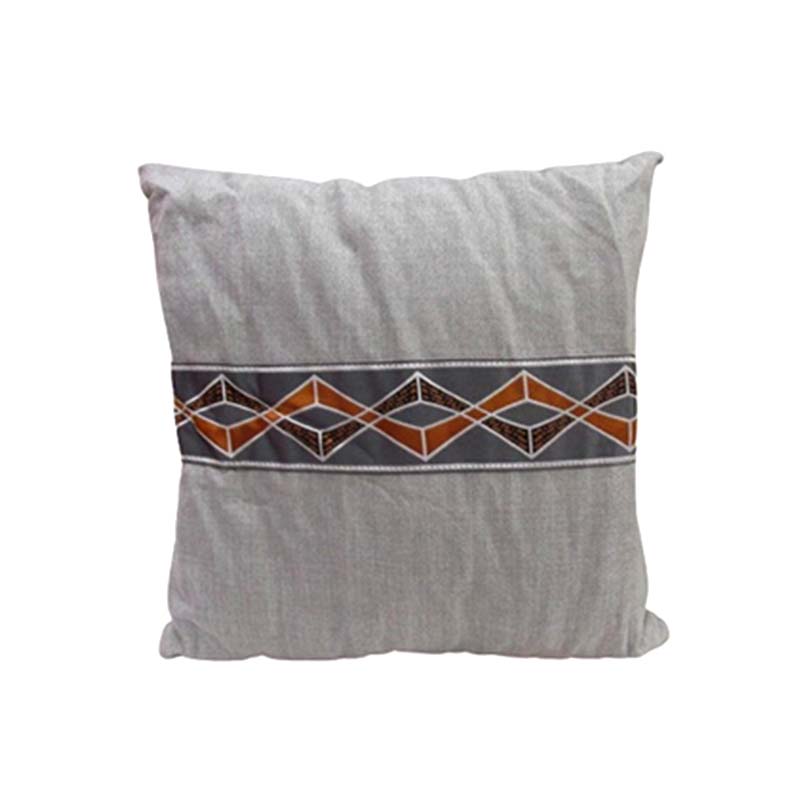 CUSHION 45X45CM SIL GREY SOPHIA