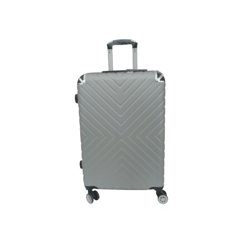 SUITCASE HB. 61CM SILVER B11