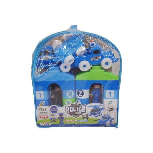 POLICE BULDING BLOCKS 60PCS 153