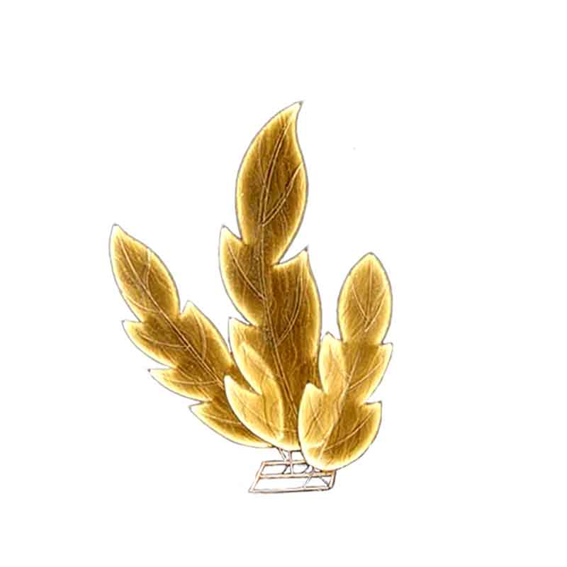 DECO LEAF BACKGROUND 9233-2