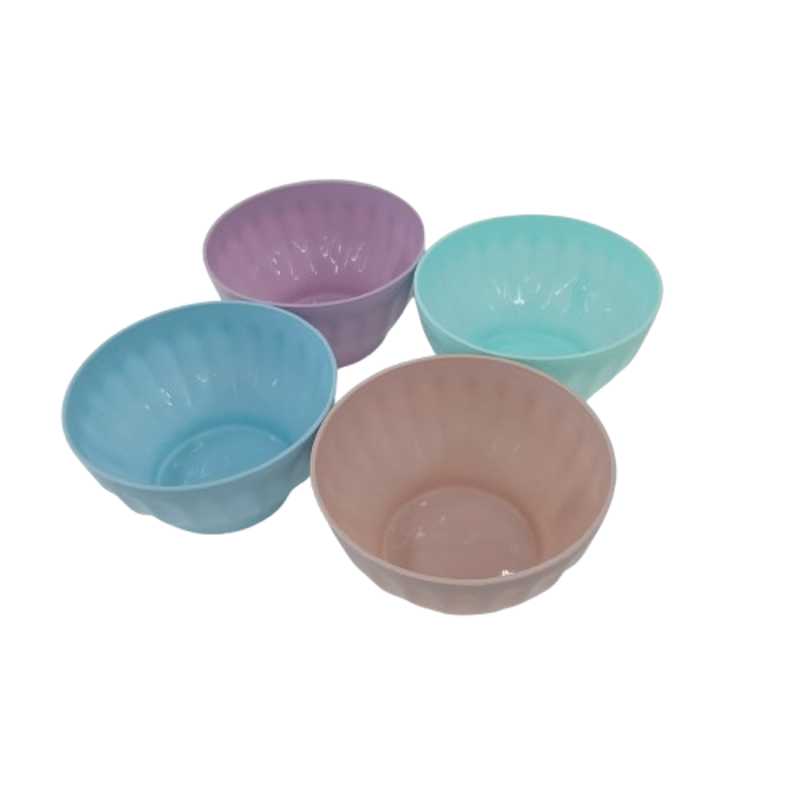 PLASTIC BOWL 4PCS SET