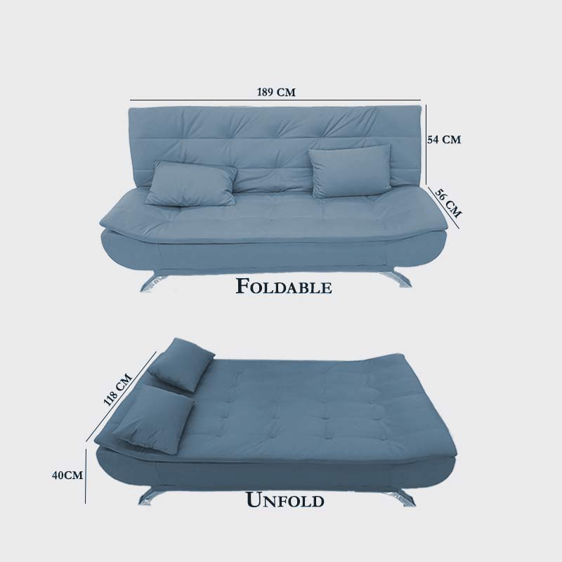SOFA BED -16 GREY