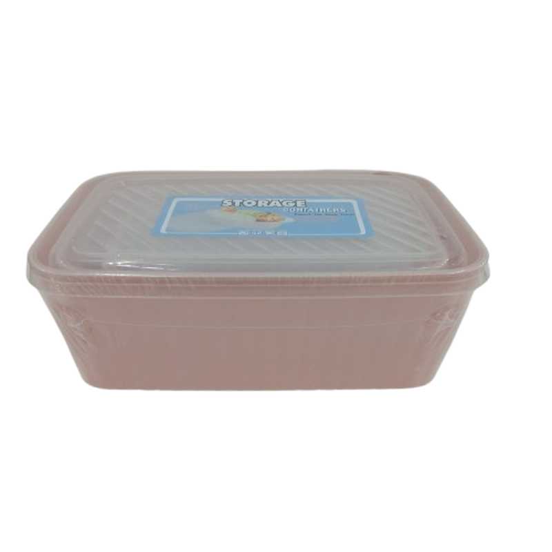 PLASTIC TUPPERWARE 3PCS 966-621