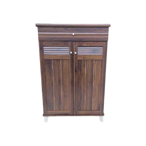 VS SHOE CABINET 2D ACACIA WALNU