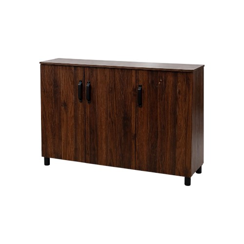 VS SHOE CABINET 3D ACACIA WALNU