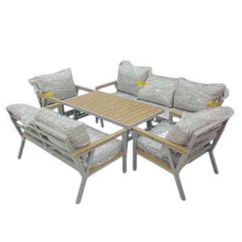 SOFA CHAIR 3+2+1+1T CHAMPAGNE-B