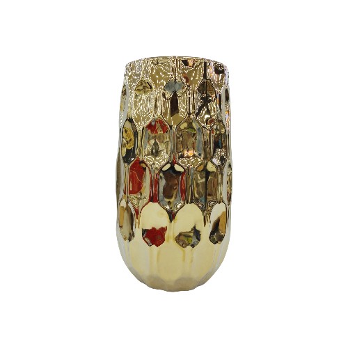 CERAMIC VASE GOLD 1256