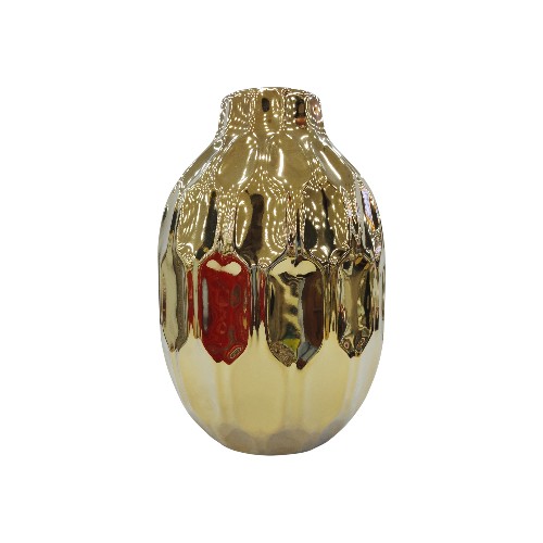 CERAMIC VASE GOLD 1257