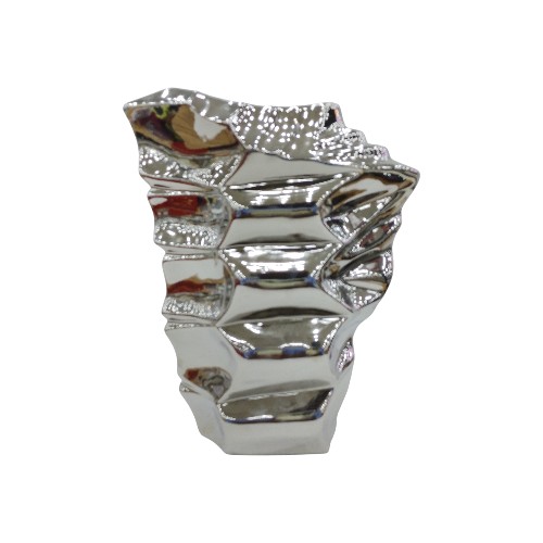 CERAMIC VASE SILVER 1283