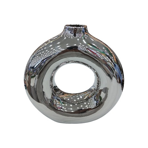 CERAMIC VASE SILVER 1325